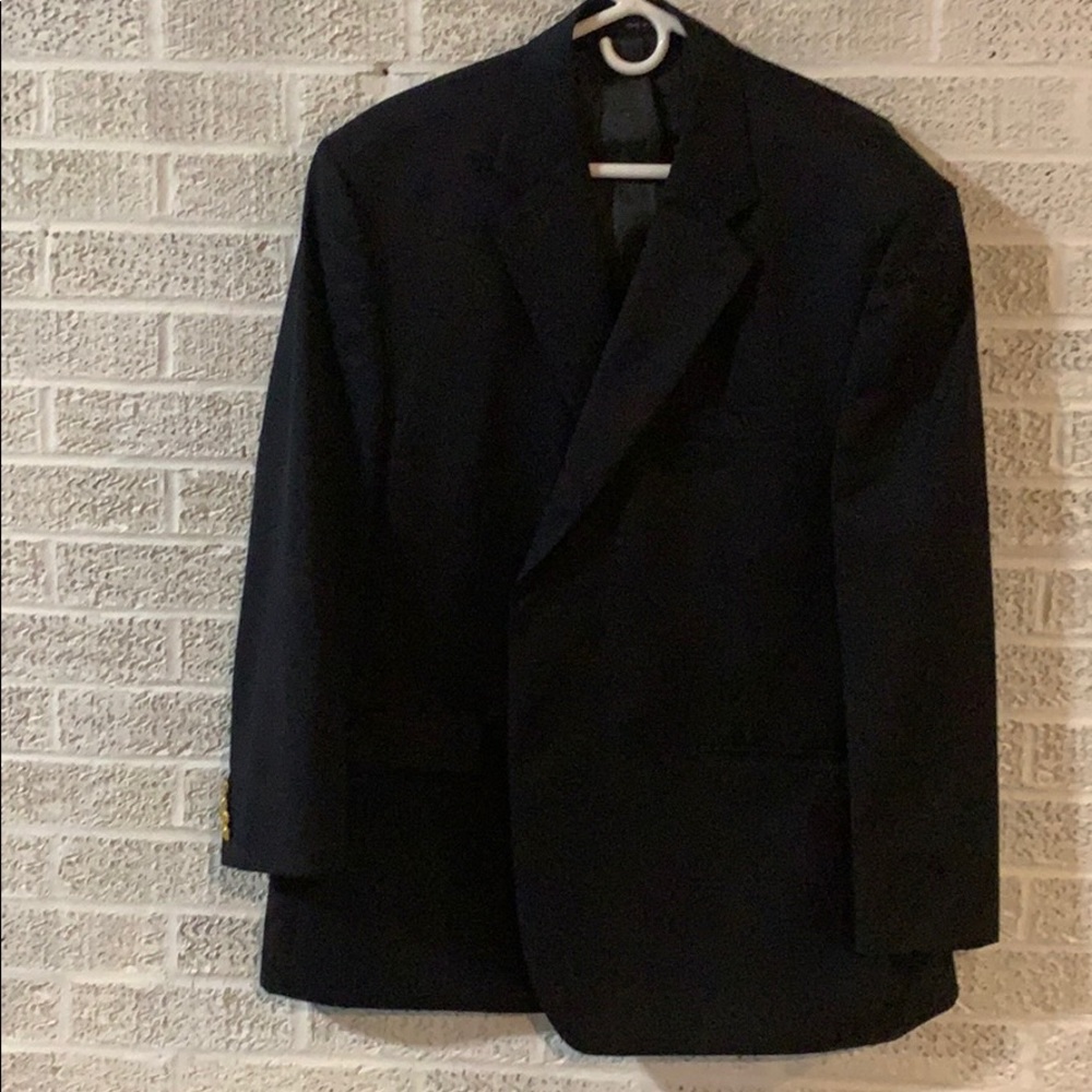 Navy men’s dress coat